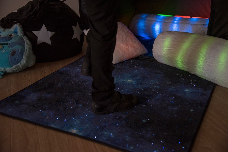 Sensory Fibre Optic Sparkle Rug - Image 2