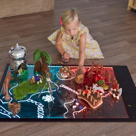 Giant Illuminated Mark Making Board