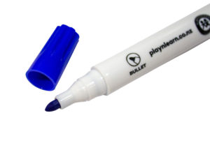 Blue Whiteboard Marker Bullet Tip