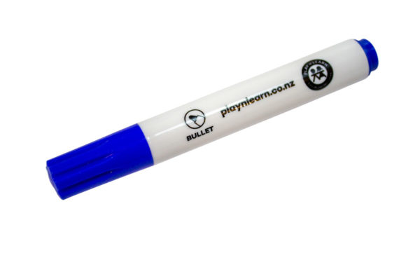 Blue Whiteboard Marker Bullet Tip