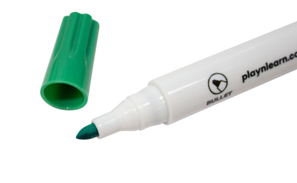 Green Whiteboard Marker Bullet Tip