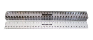 Play'n'Learn 30cm Clear Ruler (12pcs)