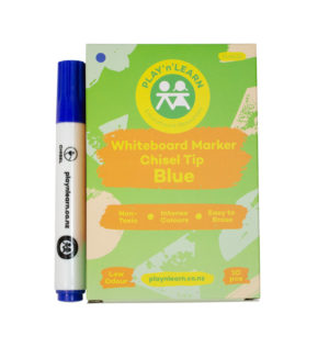 Blue Whiteboard Marker Chisel Tip
