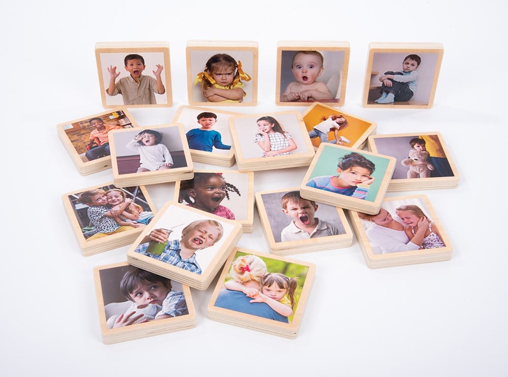 My Emotions Wooden Tiles (18pcs)