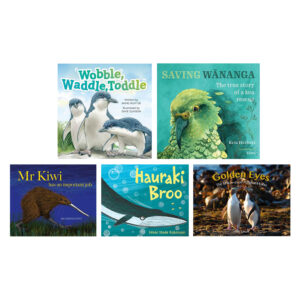 Aotearoa Animals Book Set (5pcs)