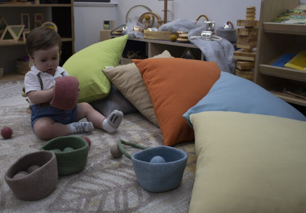 Preschool furnishings to create home-like feel