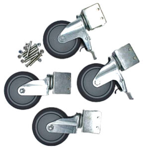 Evacuation Cot Wheel 100mm Diameter - Set of 4