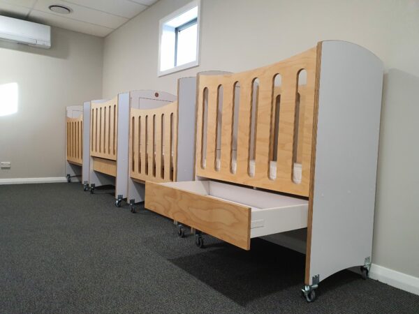 Foundations Dropside Cot with Drawer & Mattress