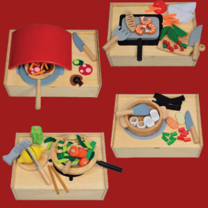 Role Play Wooden Cooking Sets