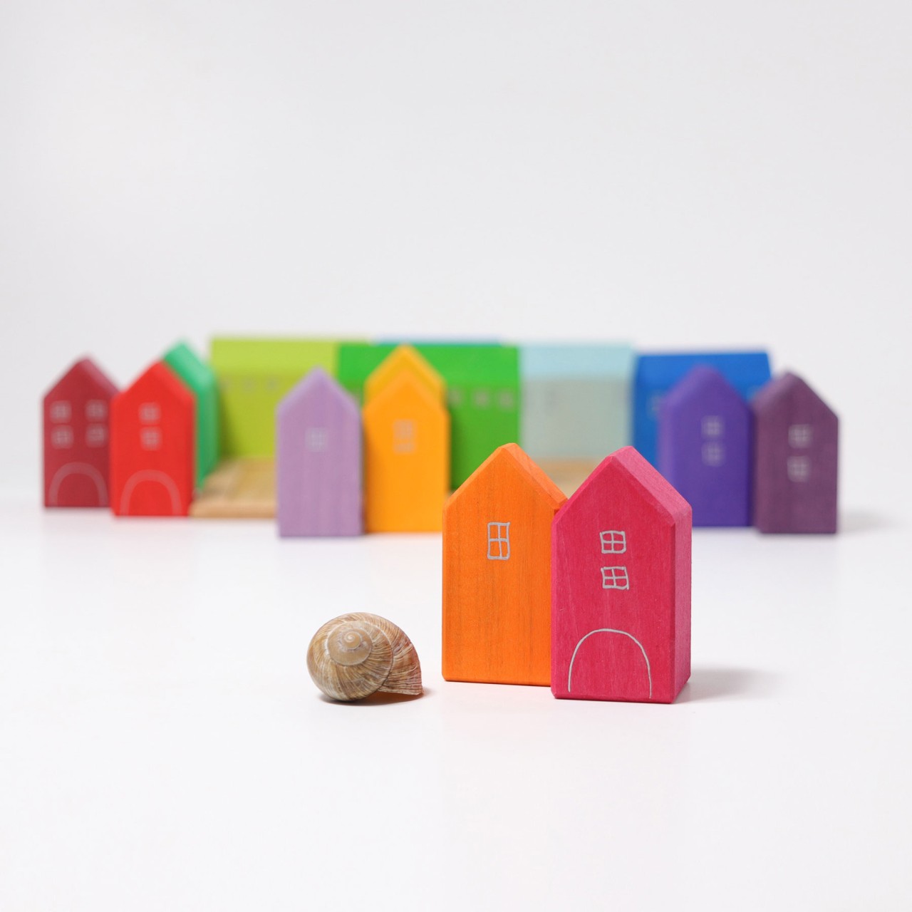 Rainbow Houses (16pcs) - Image 5