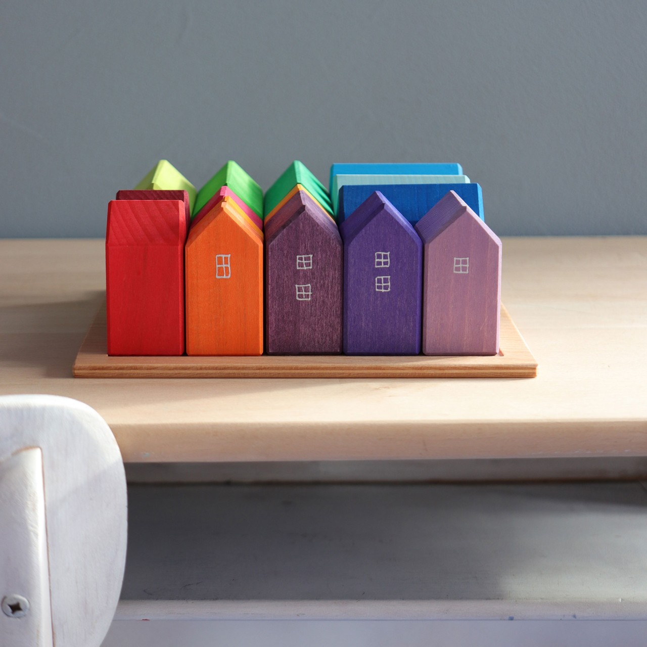 Rainbow Houses (16pcs) - Image 4