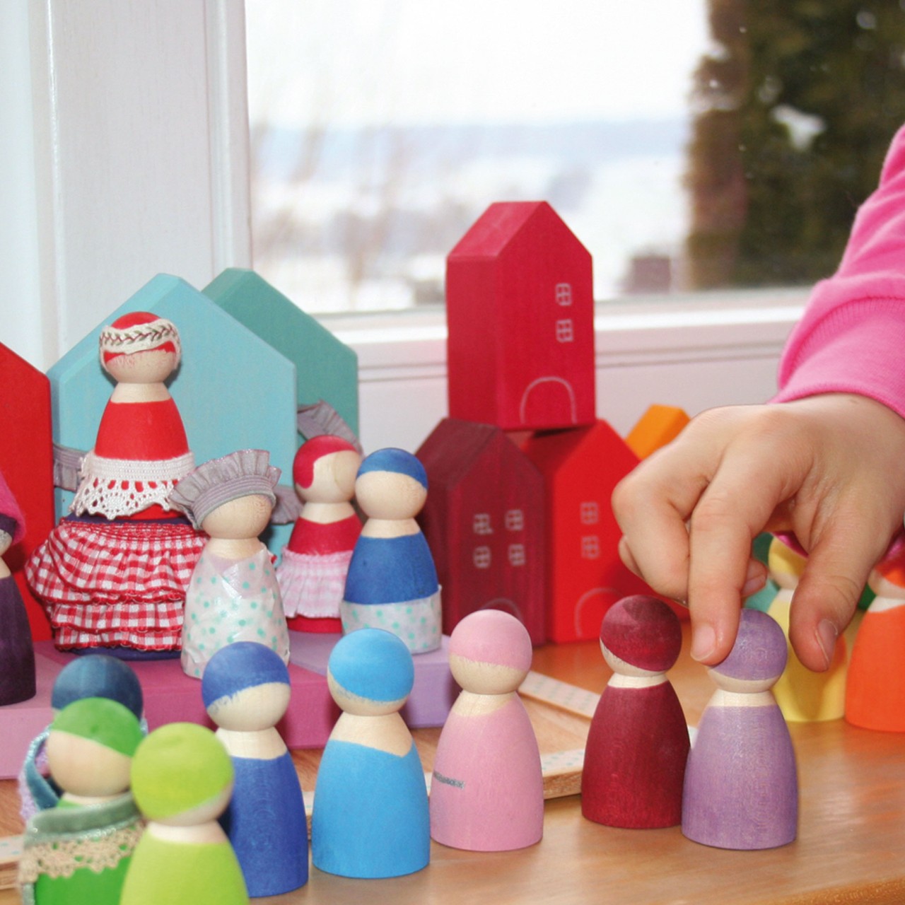Rainbow Houses (16pcs) - Image 3
