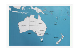 Puzzle Map of Oceana Control Map Labelled