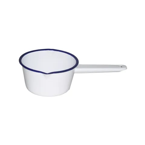 Enamel Milk Pan - 14cm