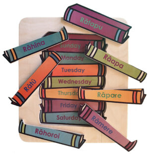 Te Reo Days of the Week (7pcs)