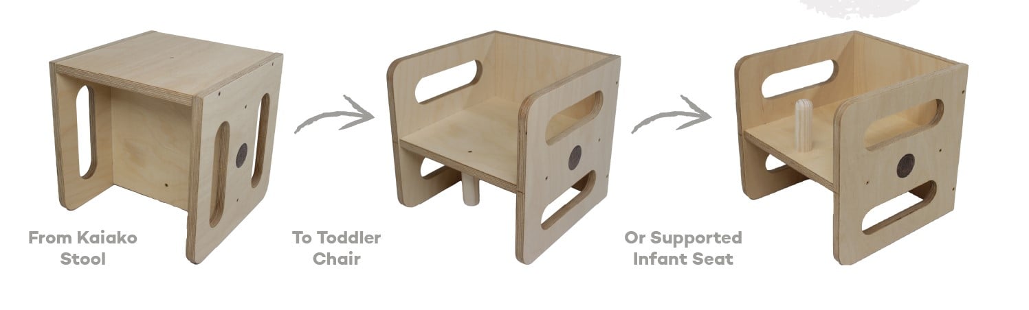 3-in-1 Extra Support Chair - Scandinavian - Image 2
