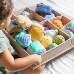 Texture Time Loose Parts Set for Toddlers ECE