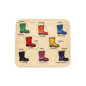 Maori Colours Gumboot Puzzle (8 pcs)