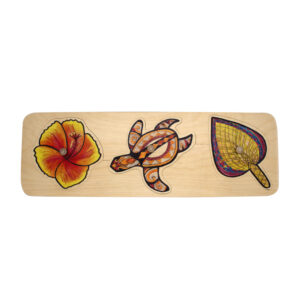 Knobbed Pacific Icons Puzzle (3pcs)