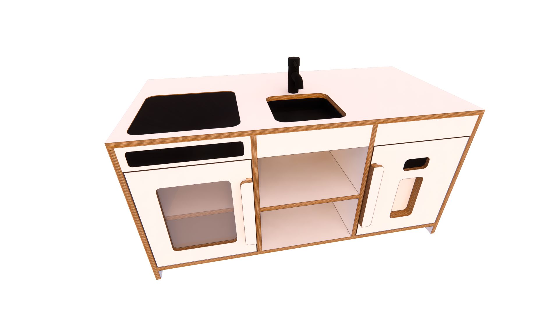 Preschool Kitchen Island - Image 5