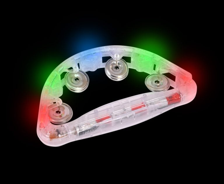 Light Up Large Tambourine - Image 2