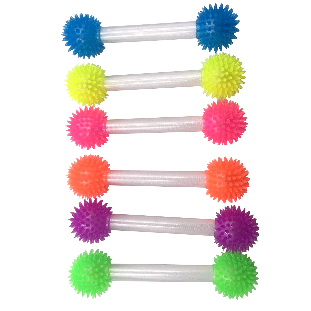 Light Up Double Ended Spikey Batton (1pc) - Image 2
