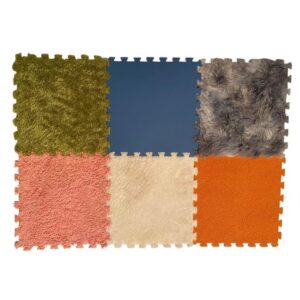 Textured Puzzle Floor Mats
