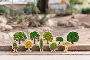 Wooden Trees (10pcs)