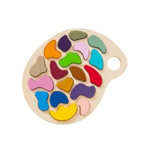 Artist Palette Puzzle (19pcs)