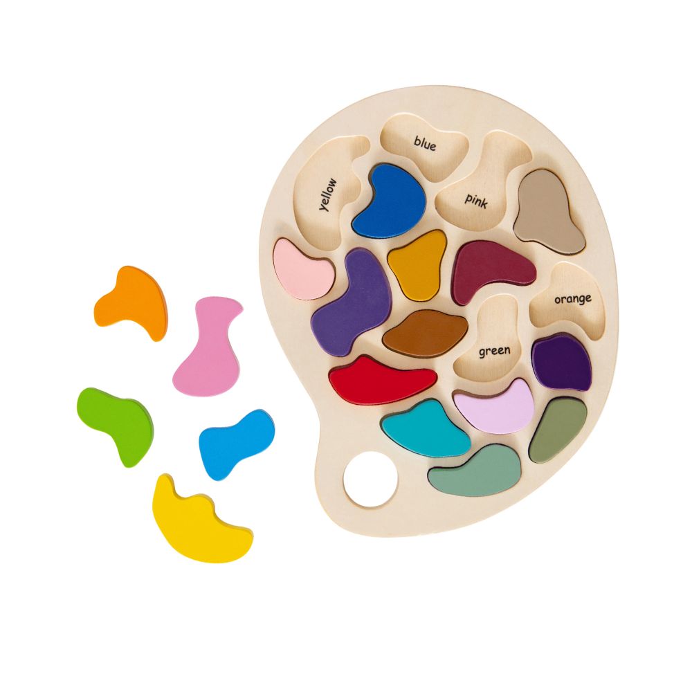 Artist Palette Puzzle (19pcs) - Image 2