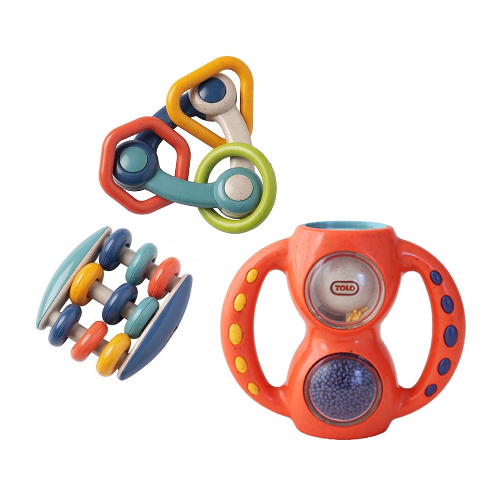 Bio Baby Rattle Set (3pcs)