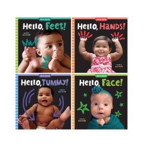 Hello Body Board Book Set (4pcs)