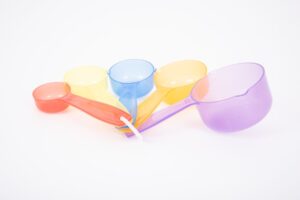 Transparent Measuring Cups (5pcs)