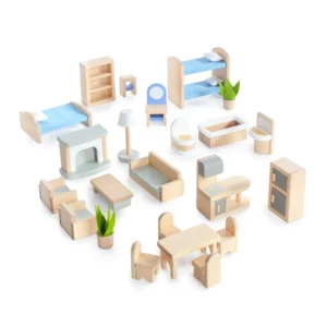 Modern Dollhouse Furniture Set