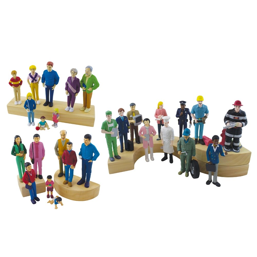 Family & Community Figures Set (27pcs)