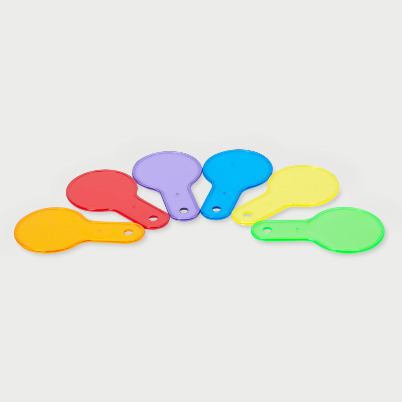 Large Colour Paddles (6pcs) - Image 4