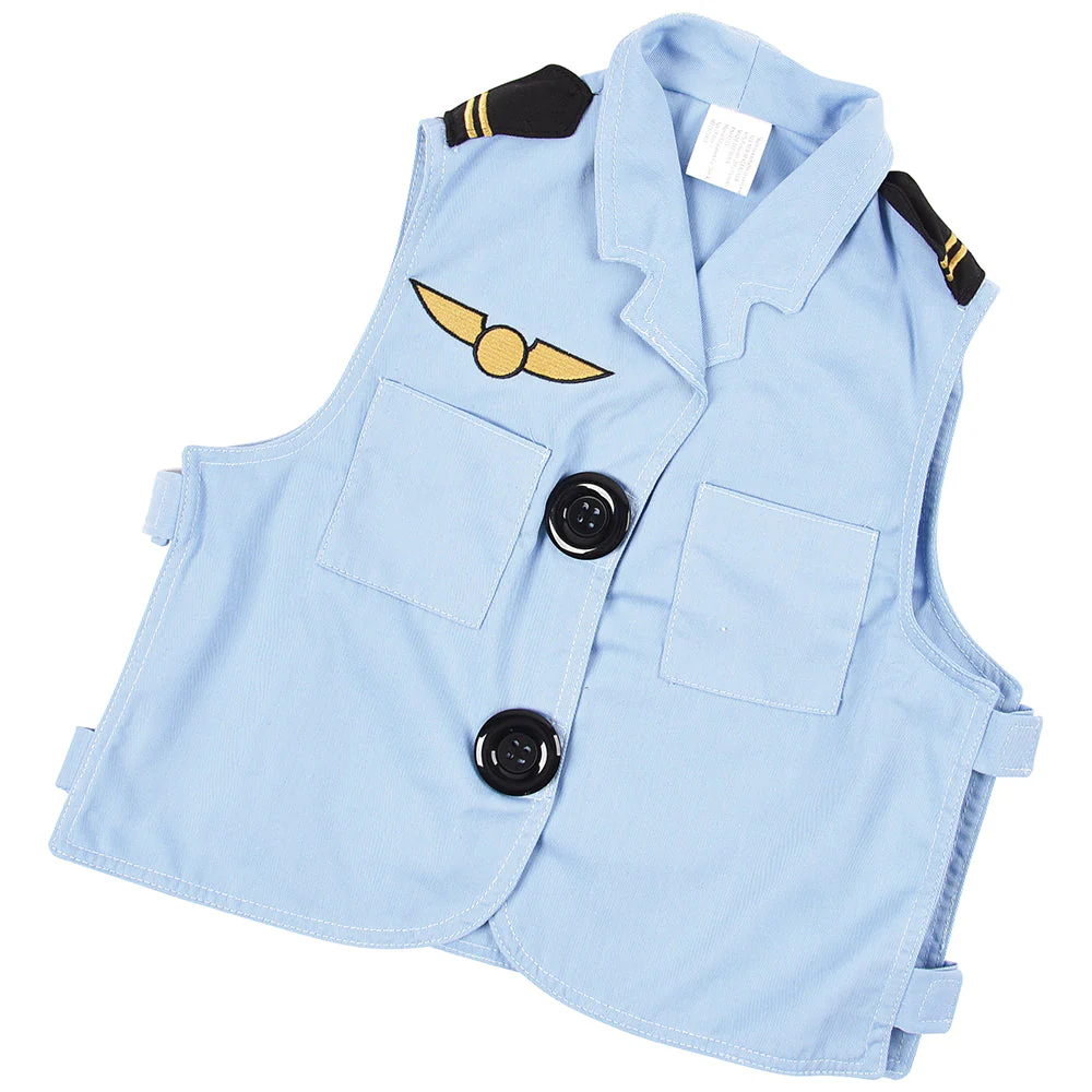 Toddler Vest & Hat Dress-Up Set (6pcs) - Image 6