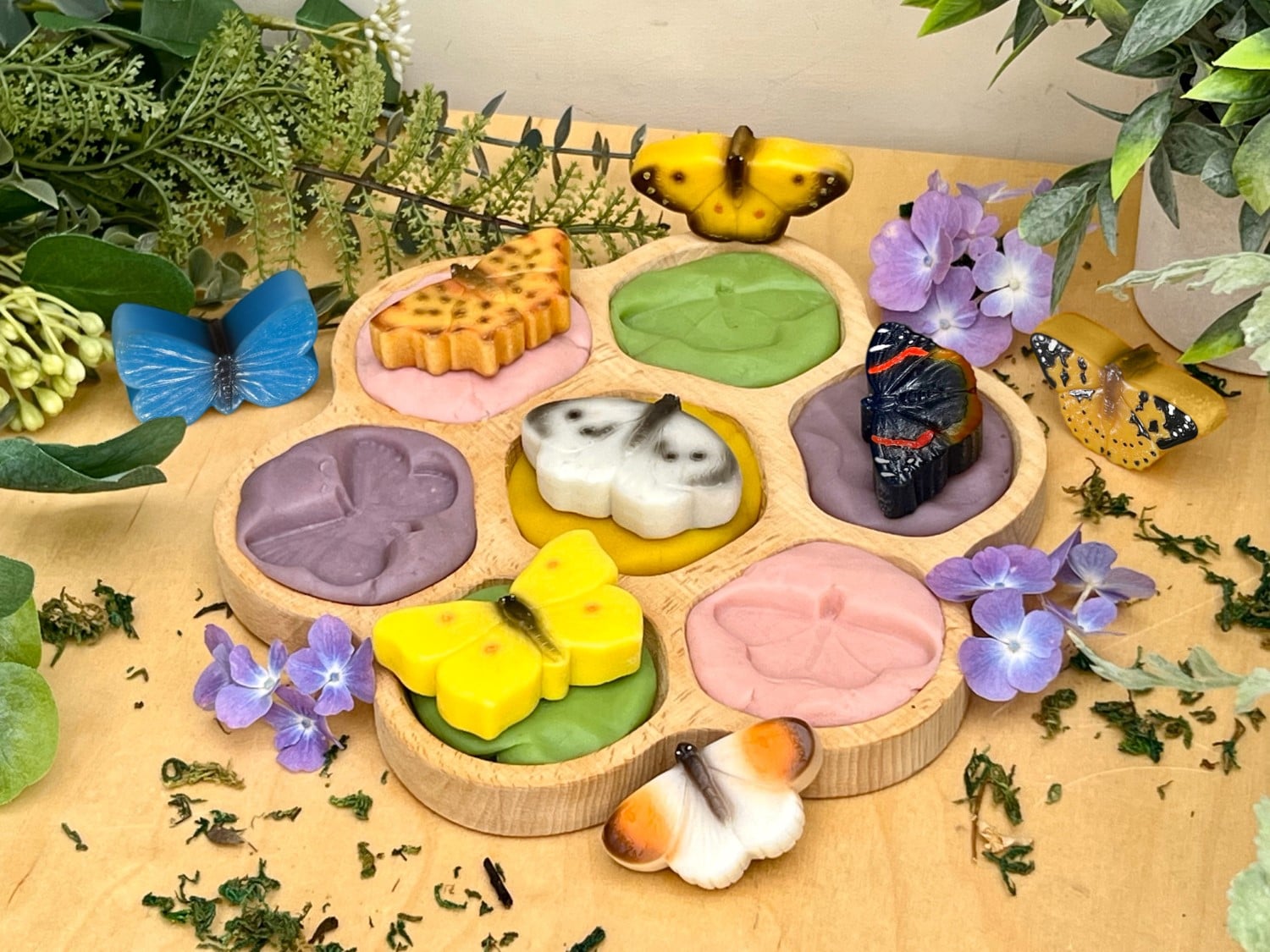 Sensory Stones - Butterflies (8pcs)