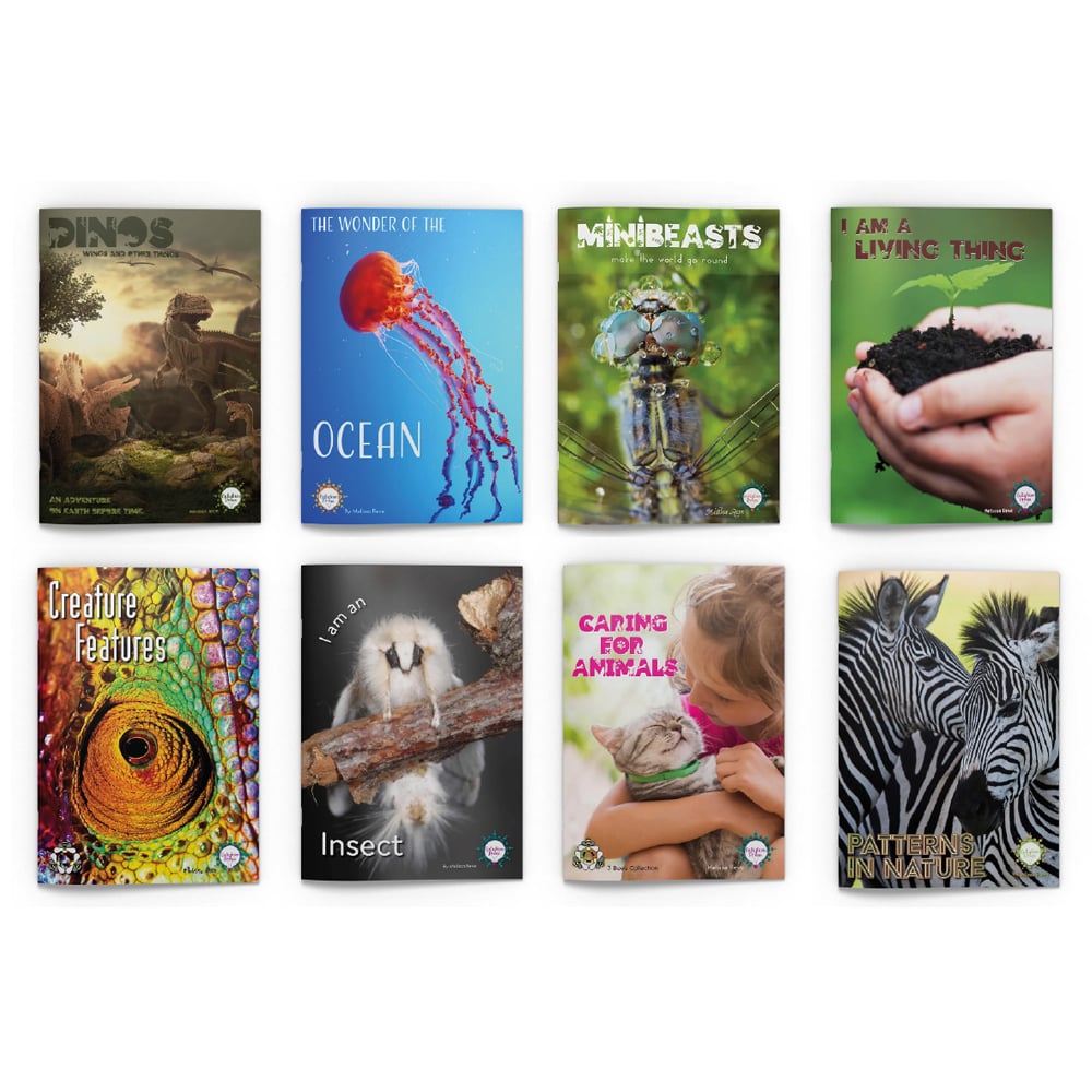 Natures Animals Big Book Set (8pcs)