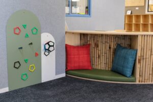 Double Arch Magnetic Wall Green/Grey (2pcs)