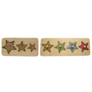 Star Knobbed Puzzle Set (2pcs)