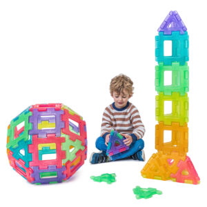 Giant Transparent Polydron Set (60pcs)