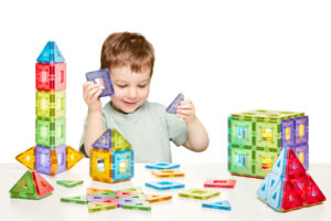 Transparent Polydron Kindermag Class Set (96pcs)