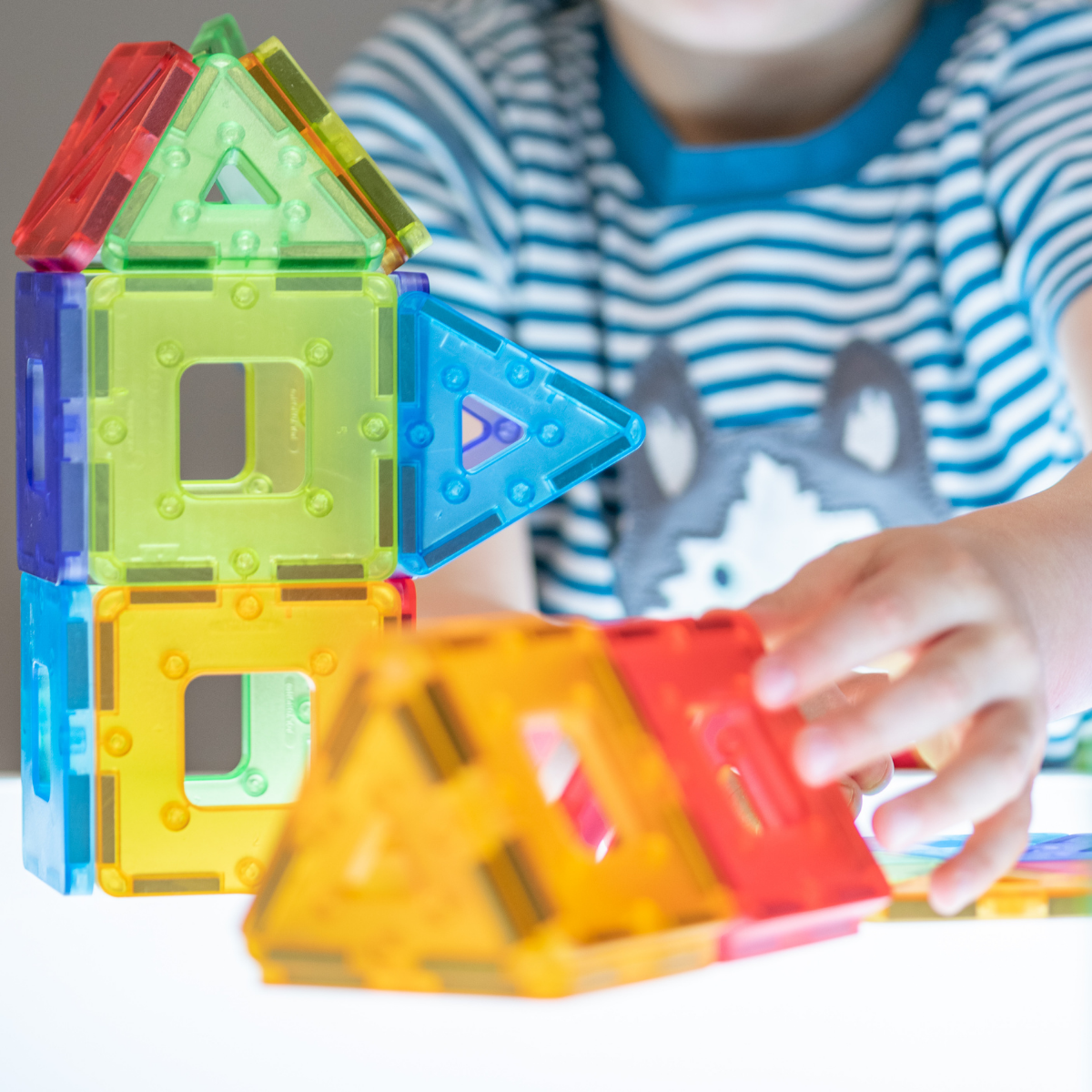 Transparent Polydron Kindermag Class Set (96pcs) - Image 4