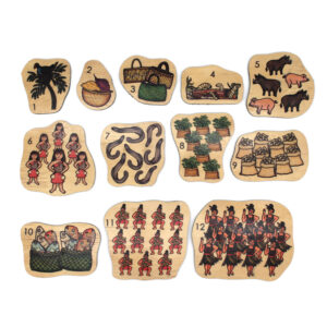 Pukeko in a Ponga Tree Magnets (12pcs)