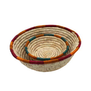 Artisan Date Palm Bowl Set (2pcs)