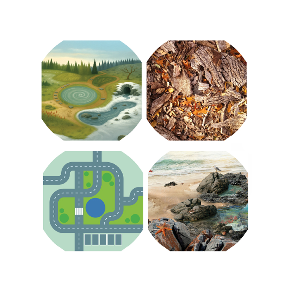 Active World Tray Mat Set (4pcs) - Image 6