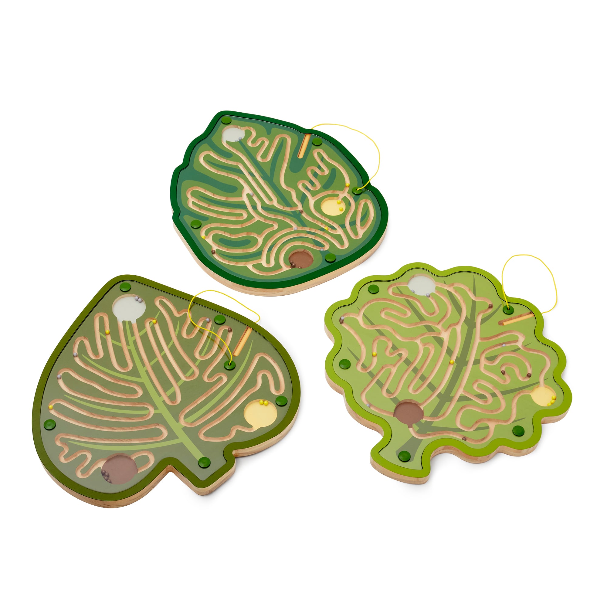 Magnetic Leaf Mazes (3pcs) - Image 7