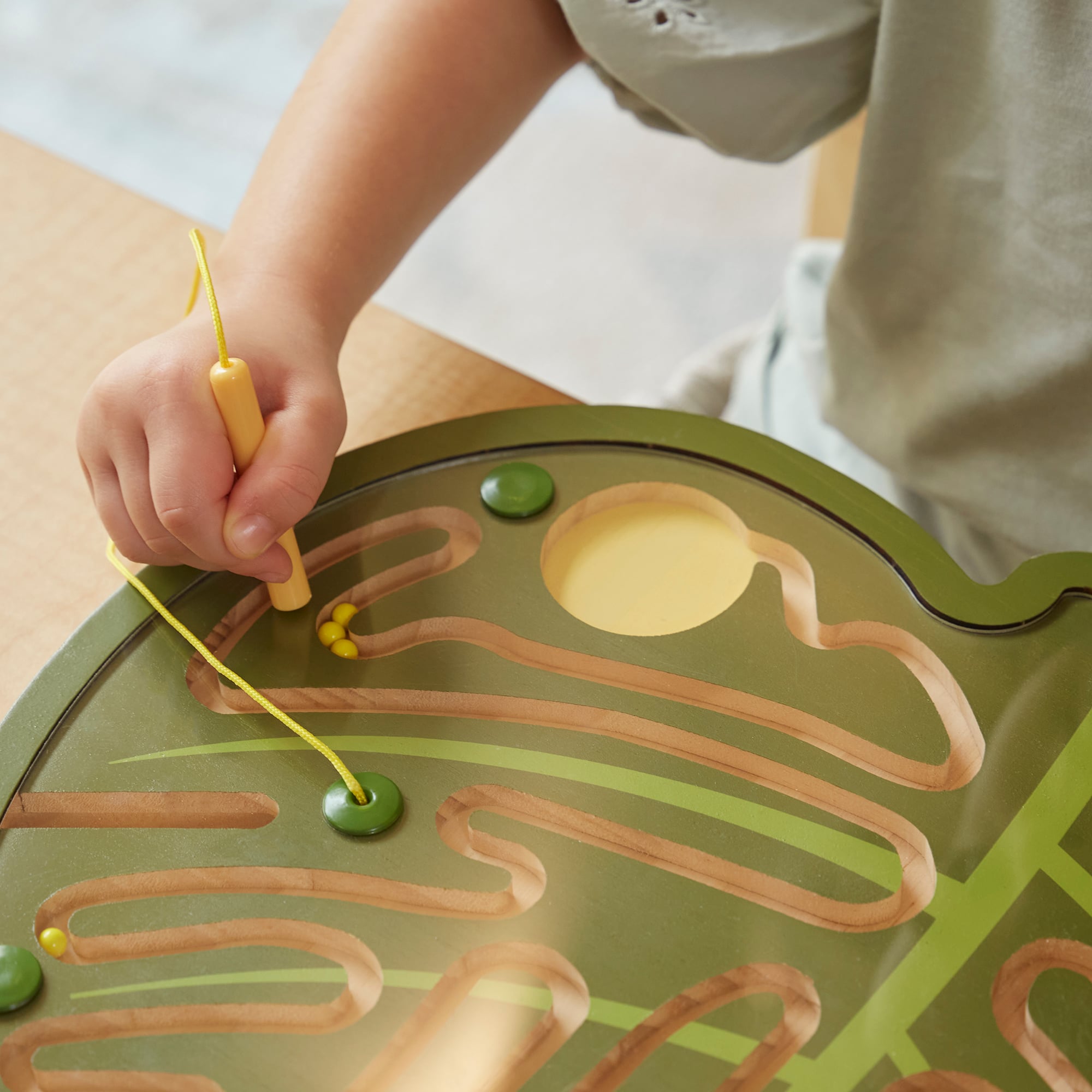 Magnetic Leaf Mazes (3pcs) - Image 3