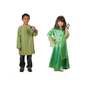 India Ceremonial Dress-Up Set (2pcs)